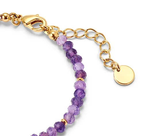 Armband, Amethyst