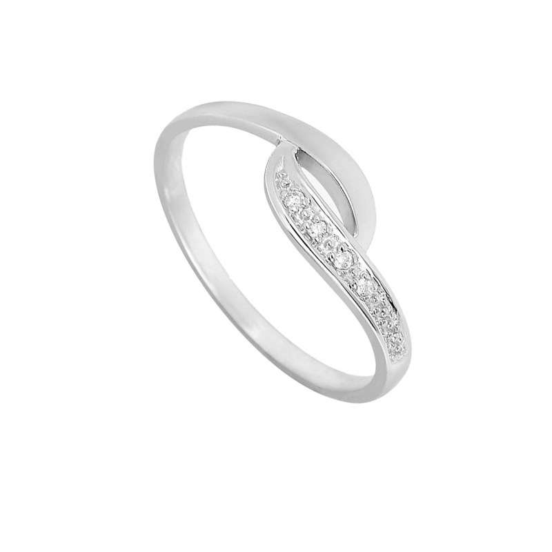Bague Femme - Or 18 Carats - Diamant 0,01 Carats