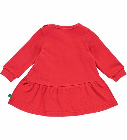 Freds WoRød Sweatkjole - Heart - Lollipop