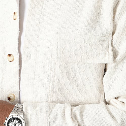 Surchemise Beige Clair