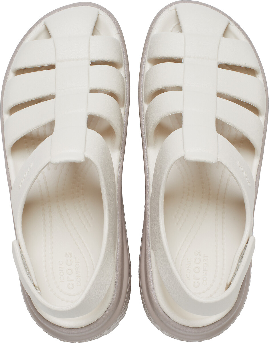 CROCS<br>Sandálias com sola plataforma Stomp Fisherman