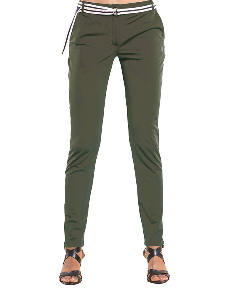 HBT BASICS ESSENTIELS - KRISTIANA PANTALON KAKI