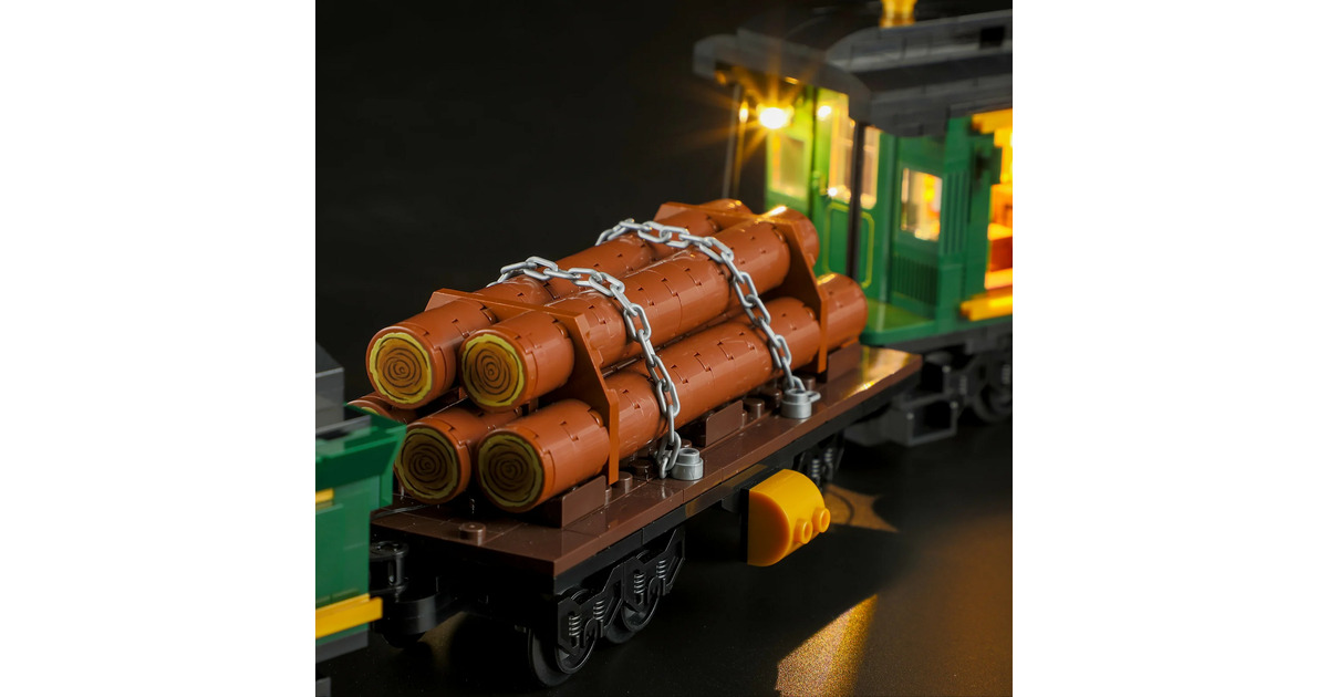 LumibricksThe Old West - Western Freight Train Constructiespeelgoed  (F9036)