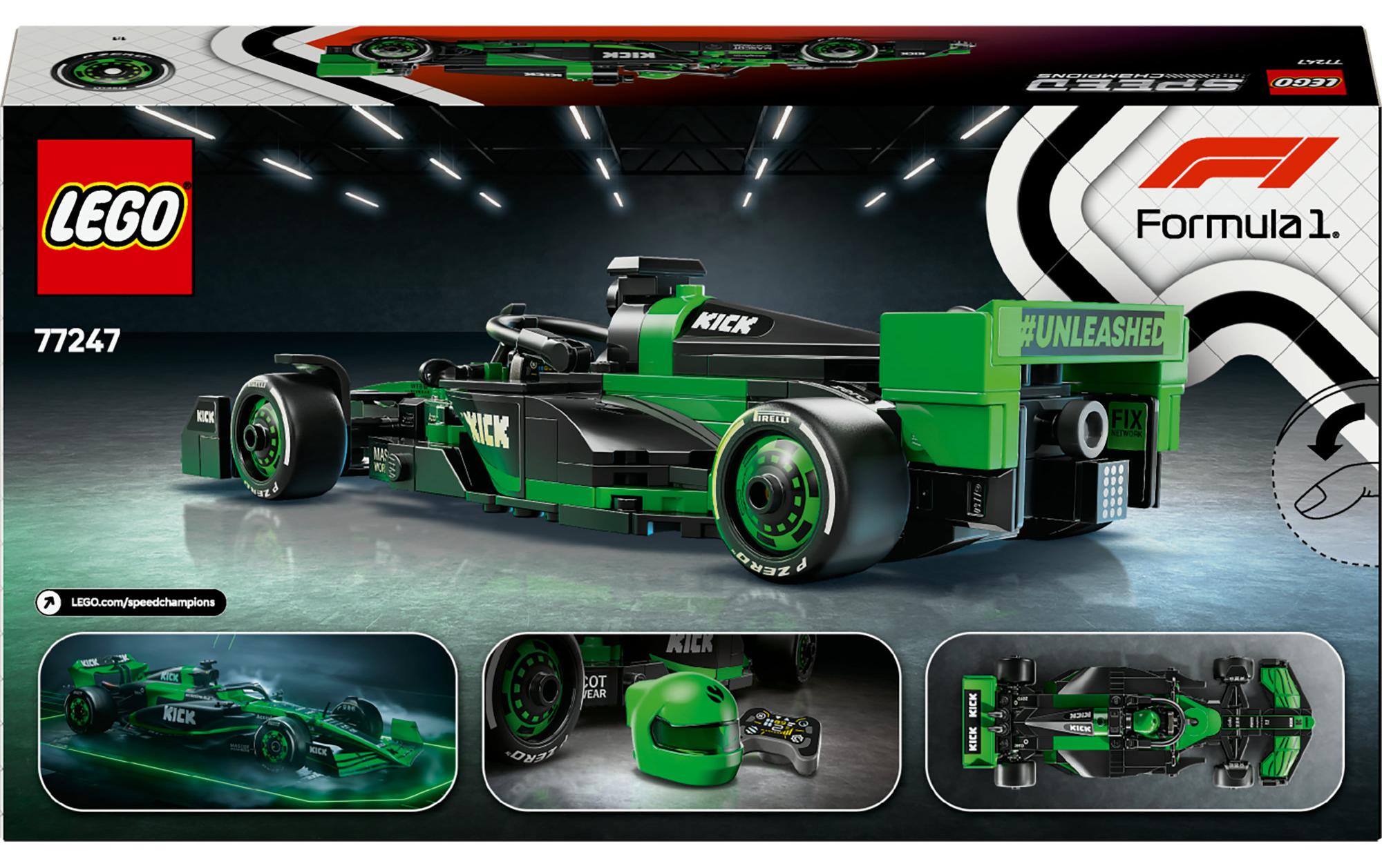 Speed Champions Kick Sauber F1 Team C44 Rennauto 77247Lego-Rennwagen