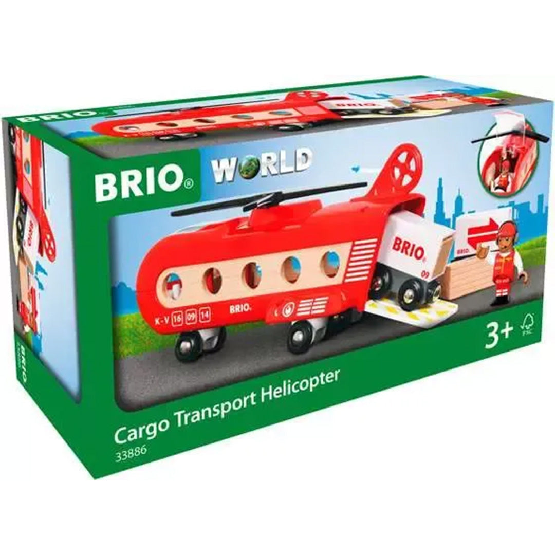 brio helikopter vracht transport - 8-delig