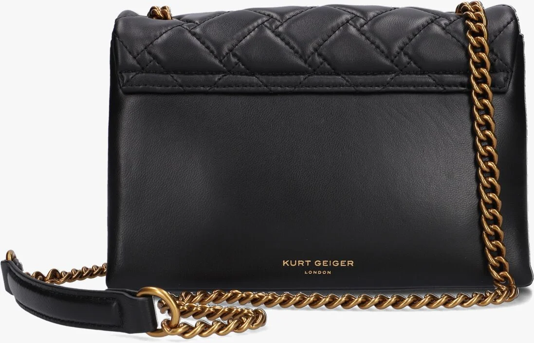 KURT GEIGER LONDON zwarte kurt geiger london schoudertas kensington bag