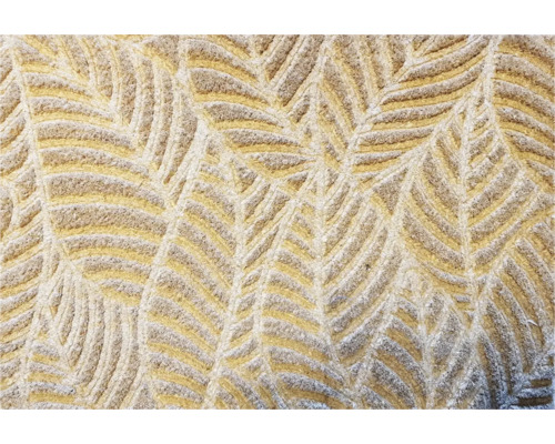 Kokosmat met reliëfbladeren 40x60cm