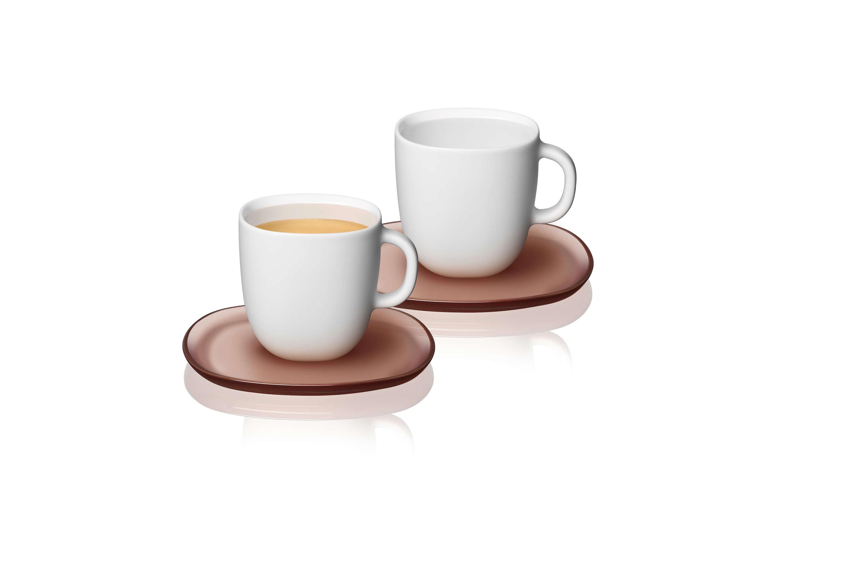 Xícaras de porcelana Lungo