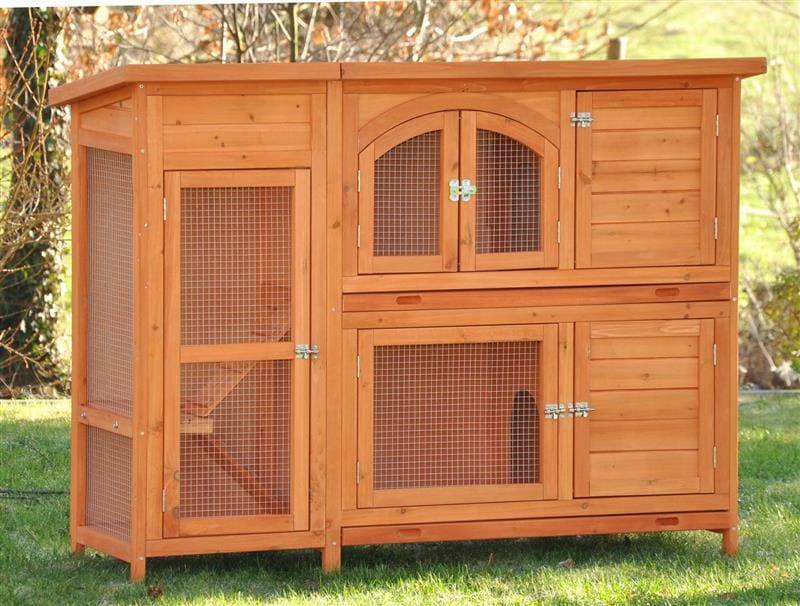 Nanook Hasenstall Kaninchenstall XL Jumbo natur