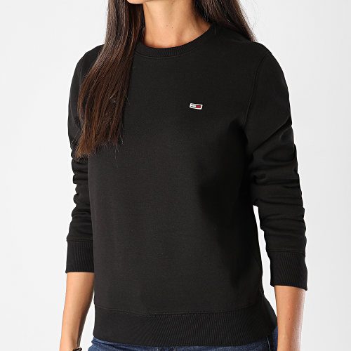 Sweat Crewneck Femme Regular Fleece 9227 Noir