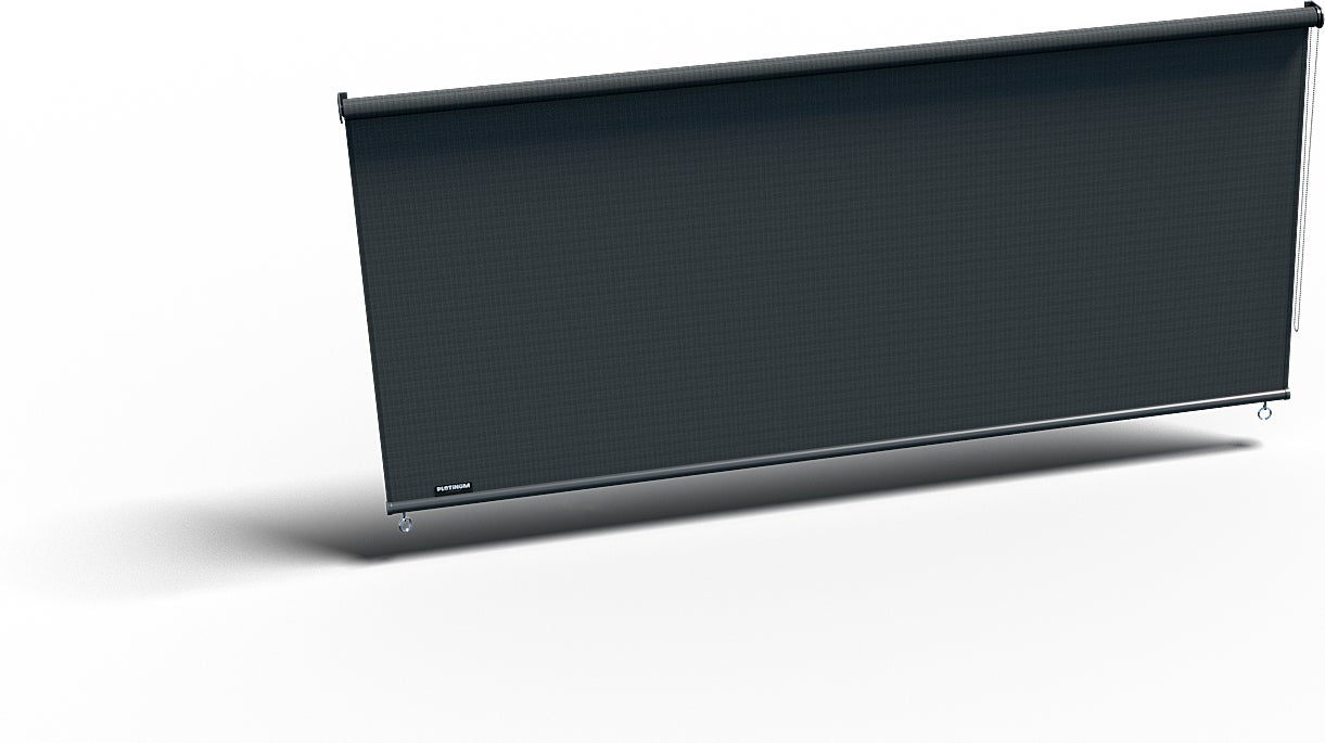 Platinum rolgordijn Sun & Shade Coolfit grijs 240 x 98 cm
