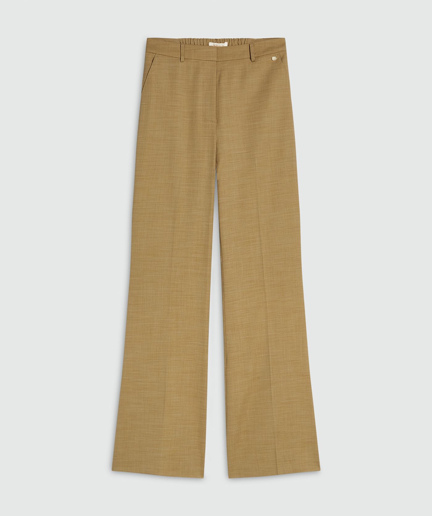 JV-DARBY high rise fitted pantalon - light camel