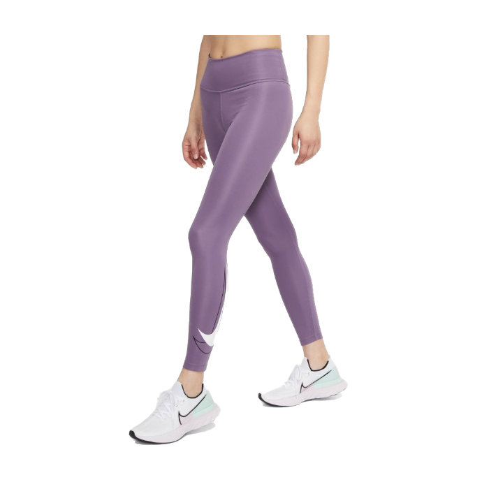 Nike Dame Lange tights Dri-Fit Swoosh Run 7/8 Tight