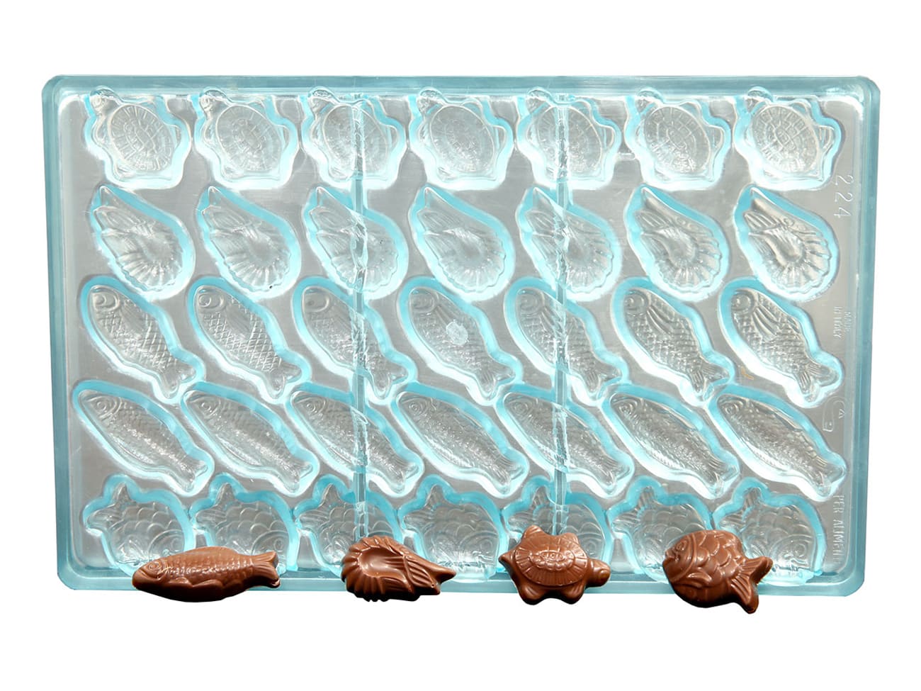 Moule chocolat - 35 fritures de Pâques