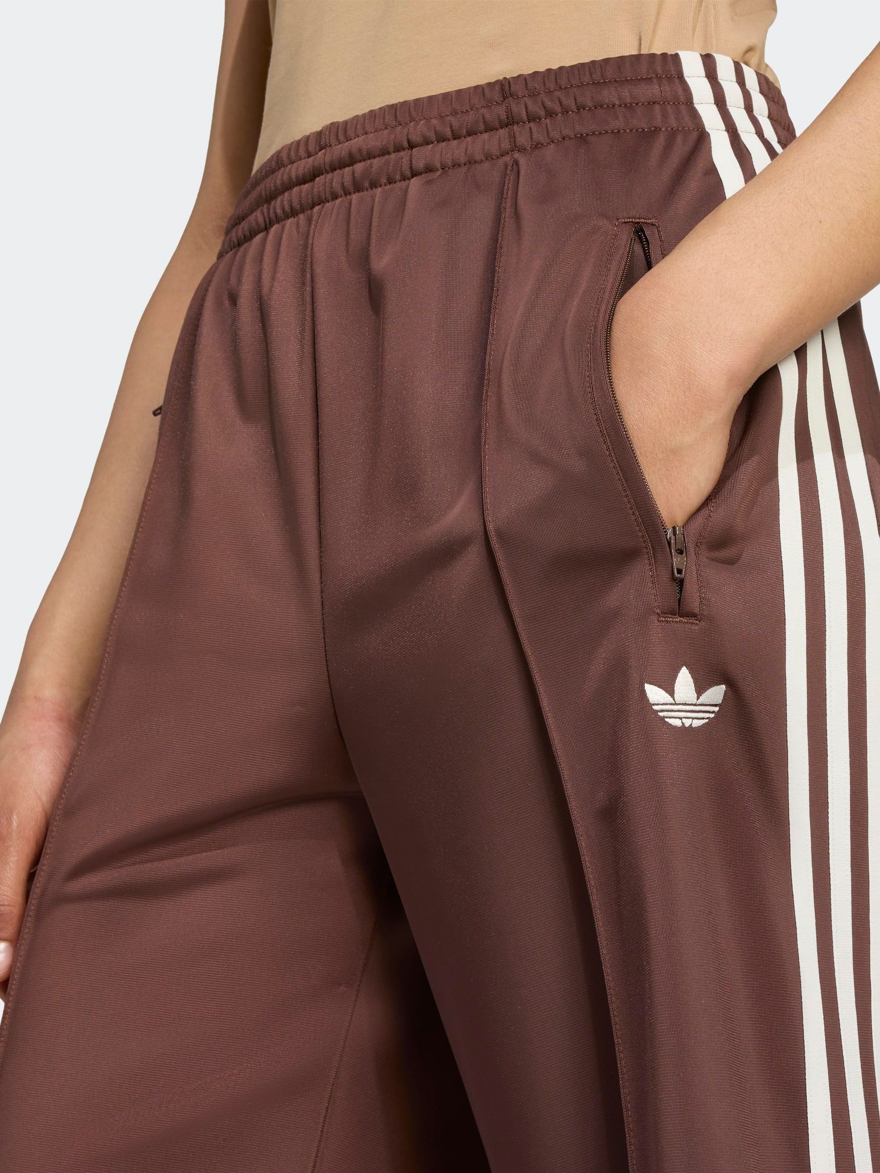Lichtbruin - adidas Originals Firebird Loose Track Pant Trousers