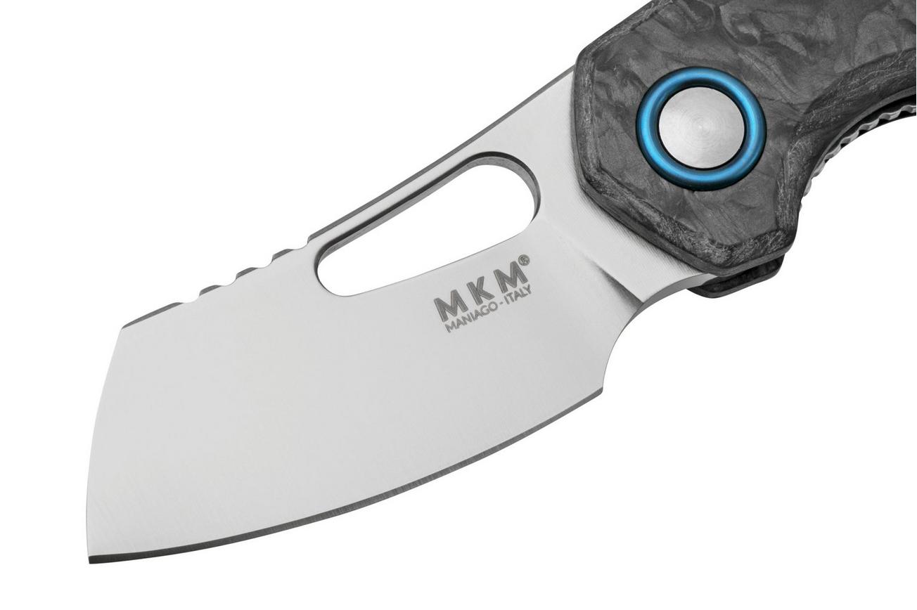 MKM Isonzo FX03M-2CM Cleaver Marble Carbon Fiber zakmes, Jesper Voxnaes design