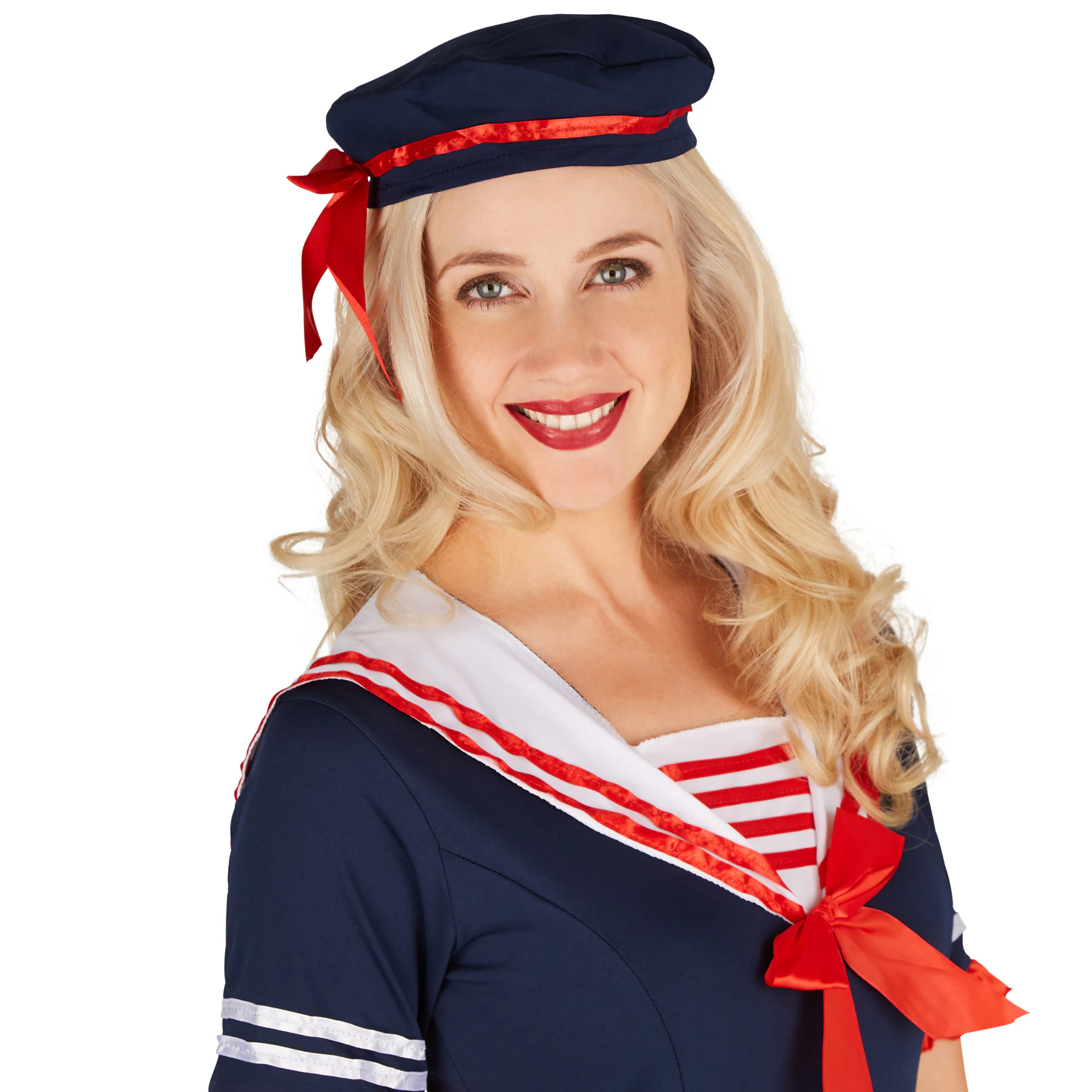 tectake® Frauenkostüm Marine-Lady