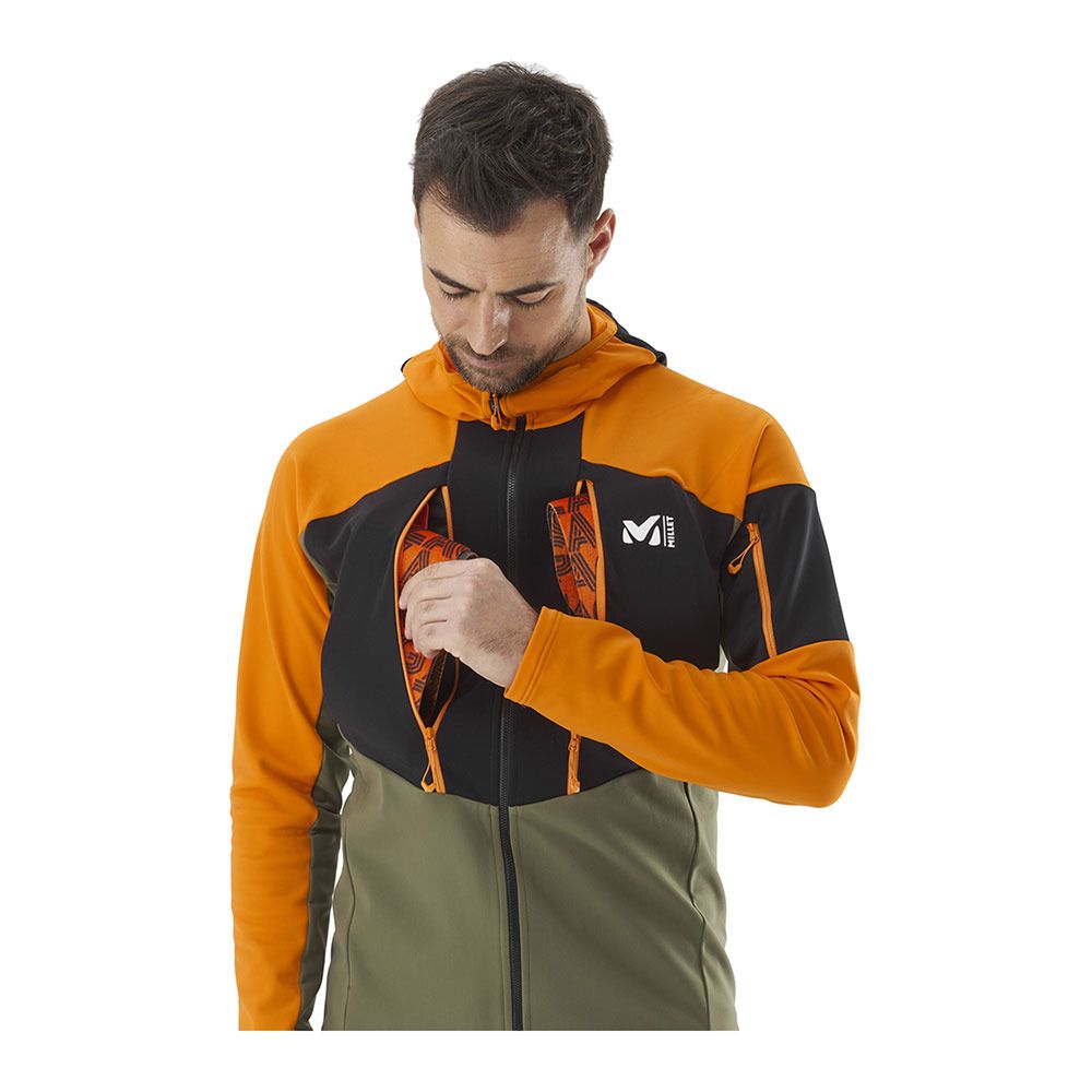 Millet PIERRA MENT - Polaire ski Homme ivy/maracuja