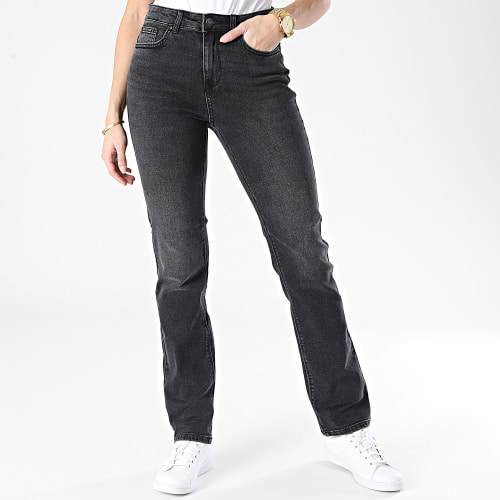 Jean Slim Femme Sui Mid Noir