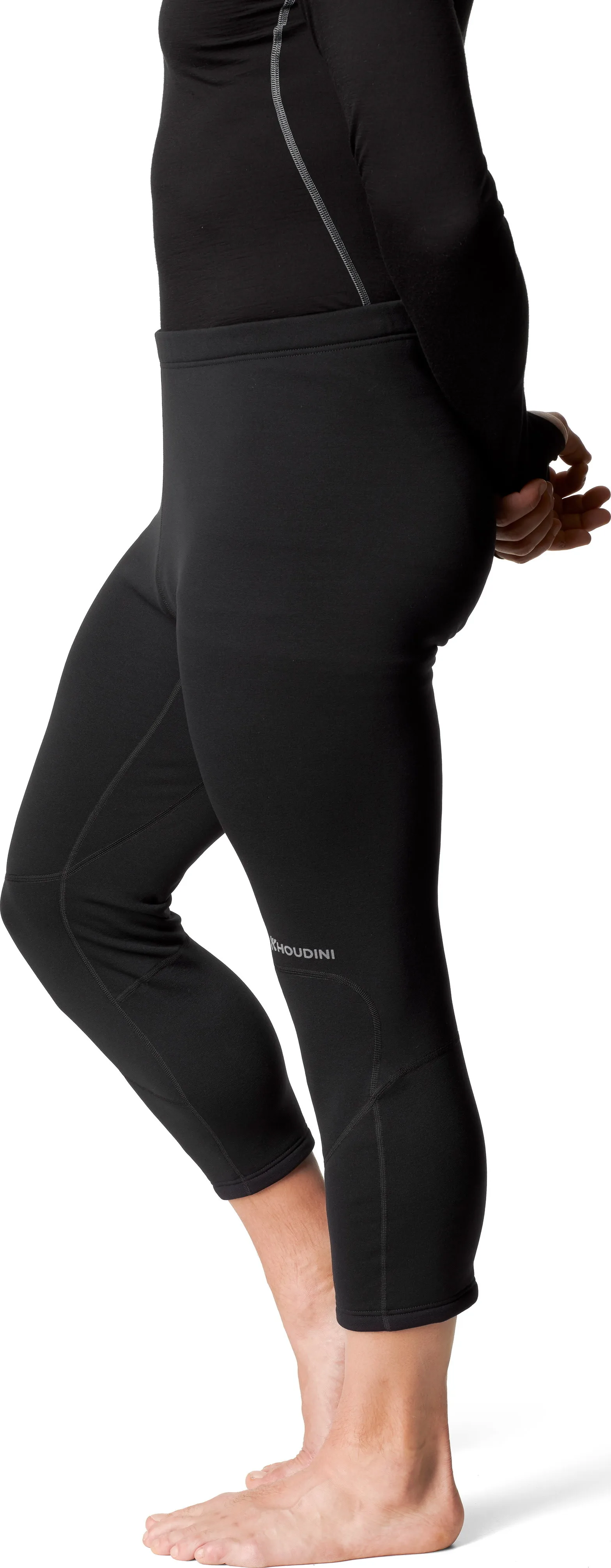 Houdini Men's Drop Knee Power Tights True Black