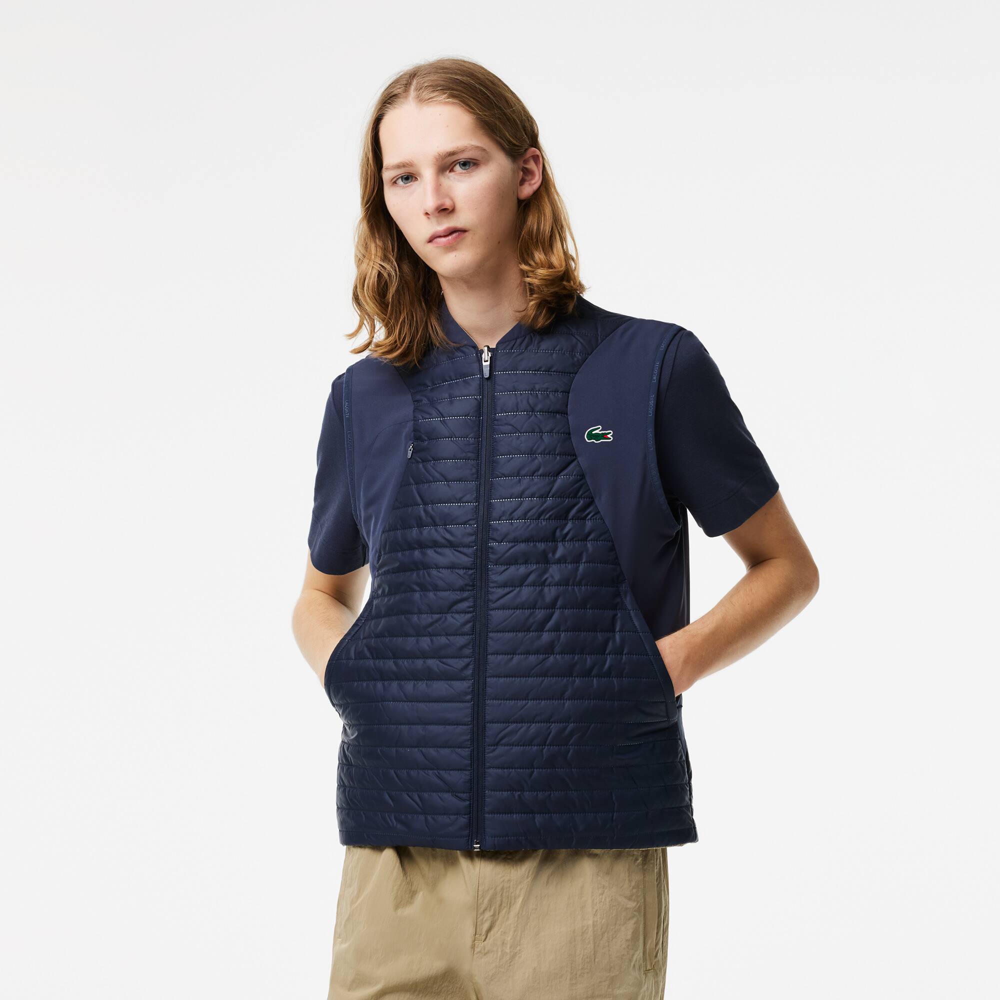 Wendbare Herren-Westenjacke LACOSTE SPORT Jacken & Mäntel - Blau - Lacoste - Herren