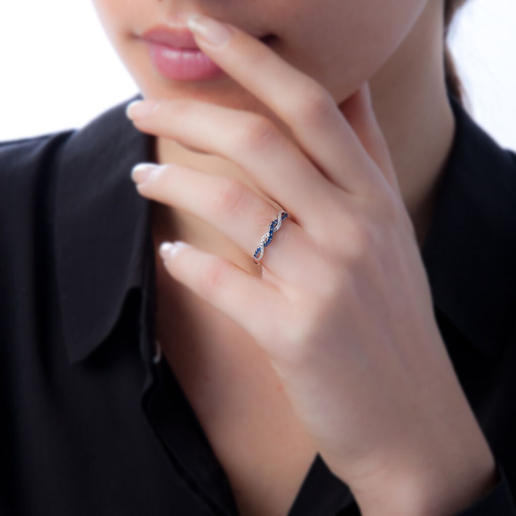 Bague Sofia Or Rose Rubis Et Diamant