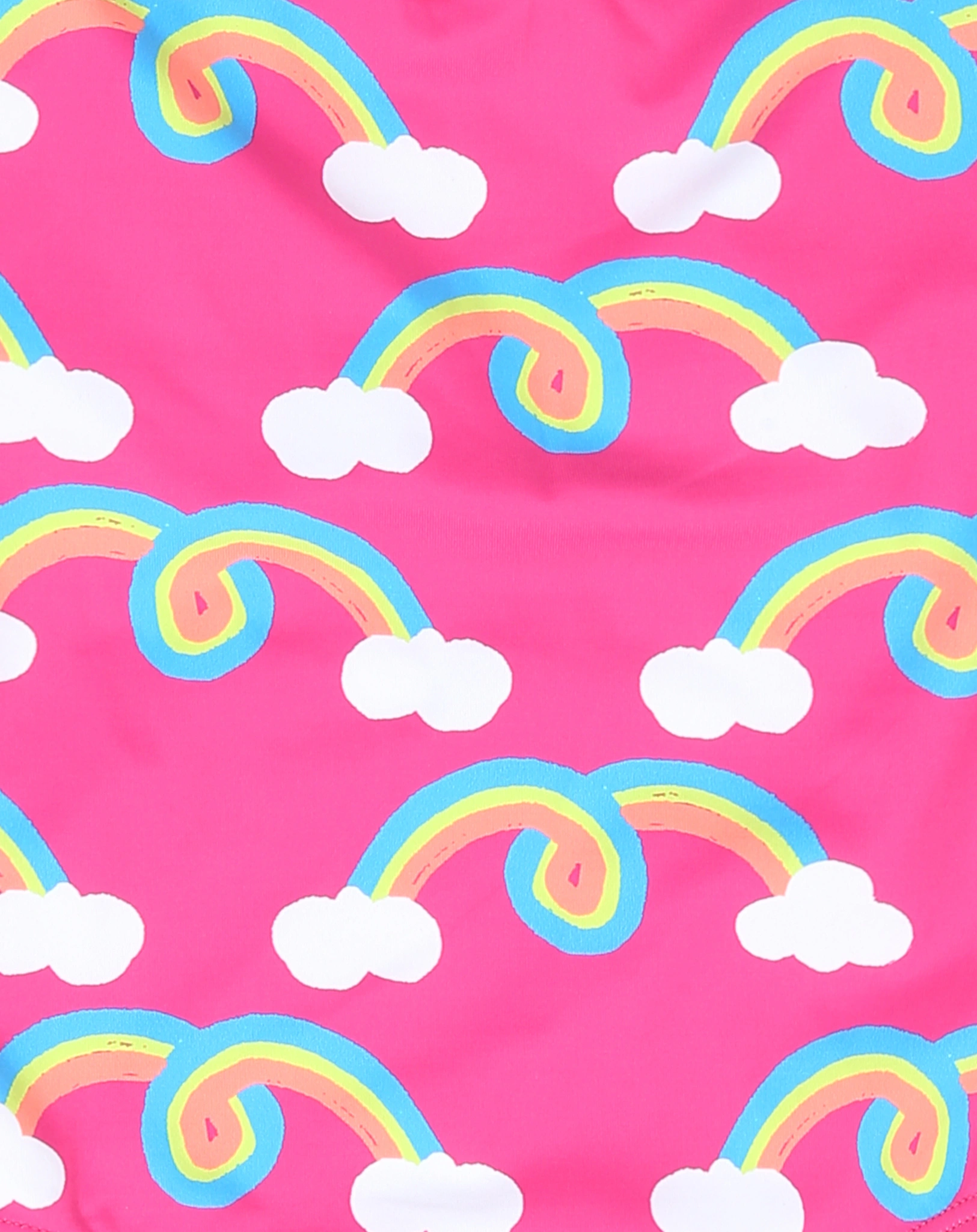 Badeanzug RAINBOW ARCH in fuchsia