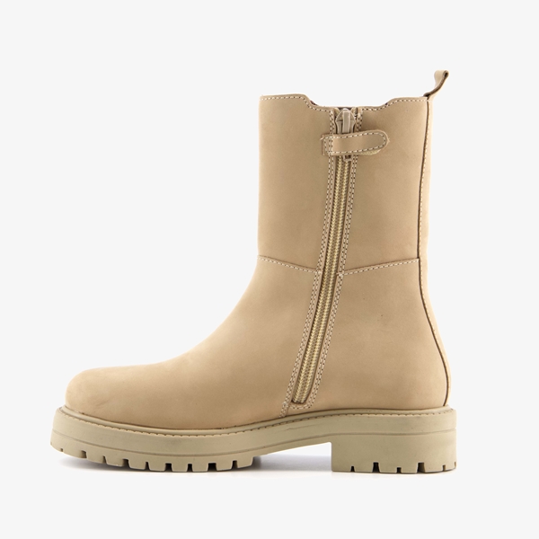 Groot leren meisjes chelsea boots