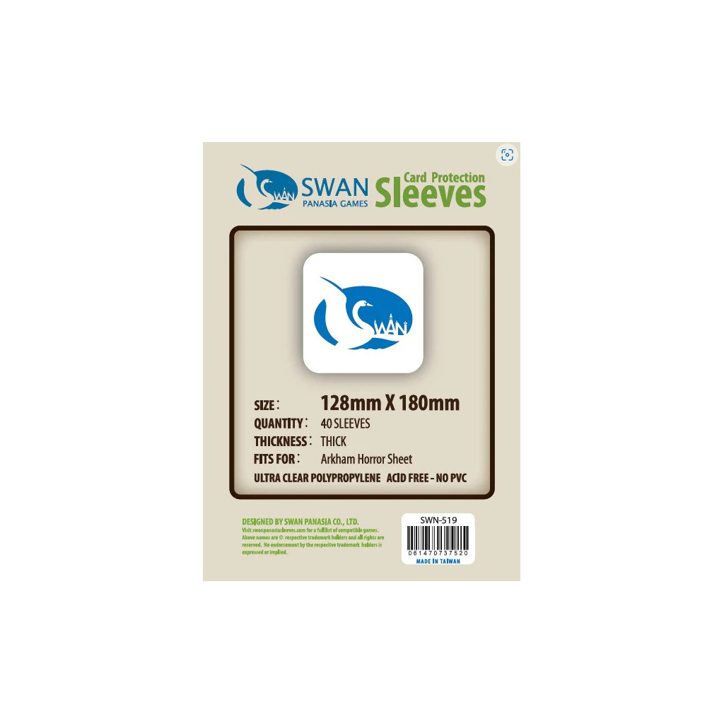 Swan Panasia - Card Sleeves Premium - 128x180mm - 40p