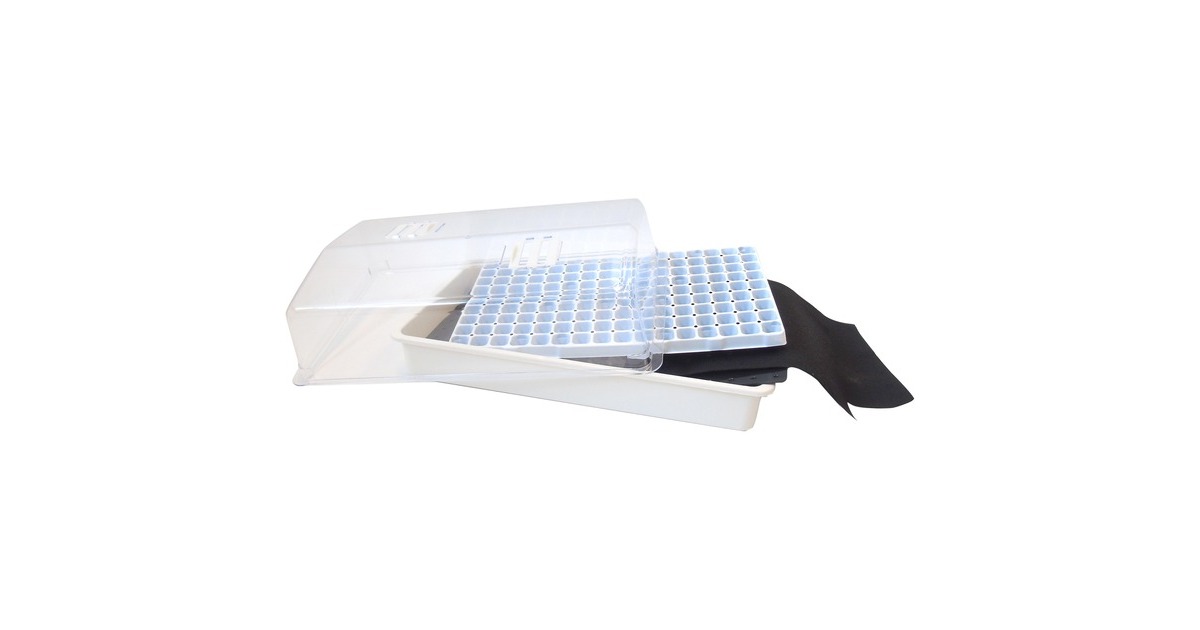 NatureMini-kweekkasset met capillaire mat  (Wit)