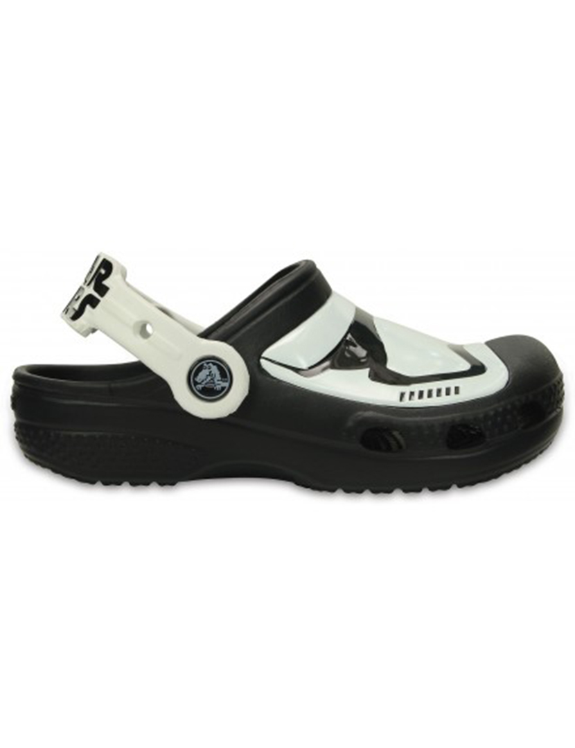 Black and White Crocs Boys
