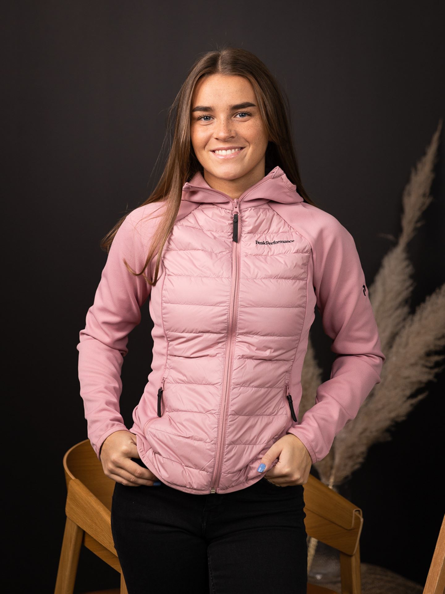 Down Hybrid Hood Jacket
