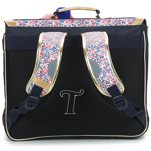 Tann's - ANTONIA CARTABLE 41CM - Marine / Rose / Doré