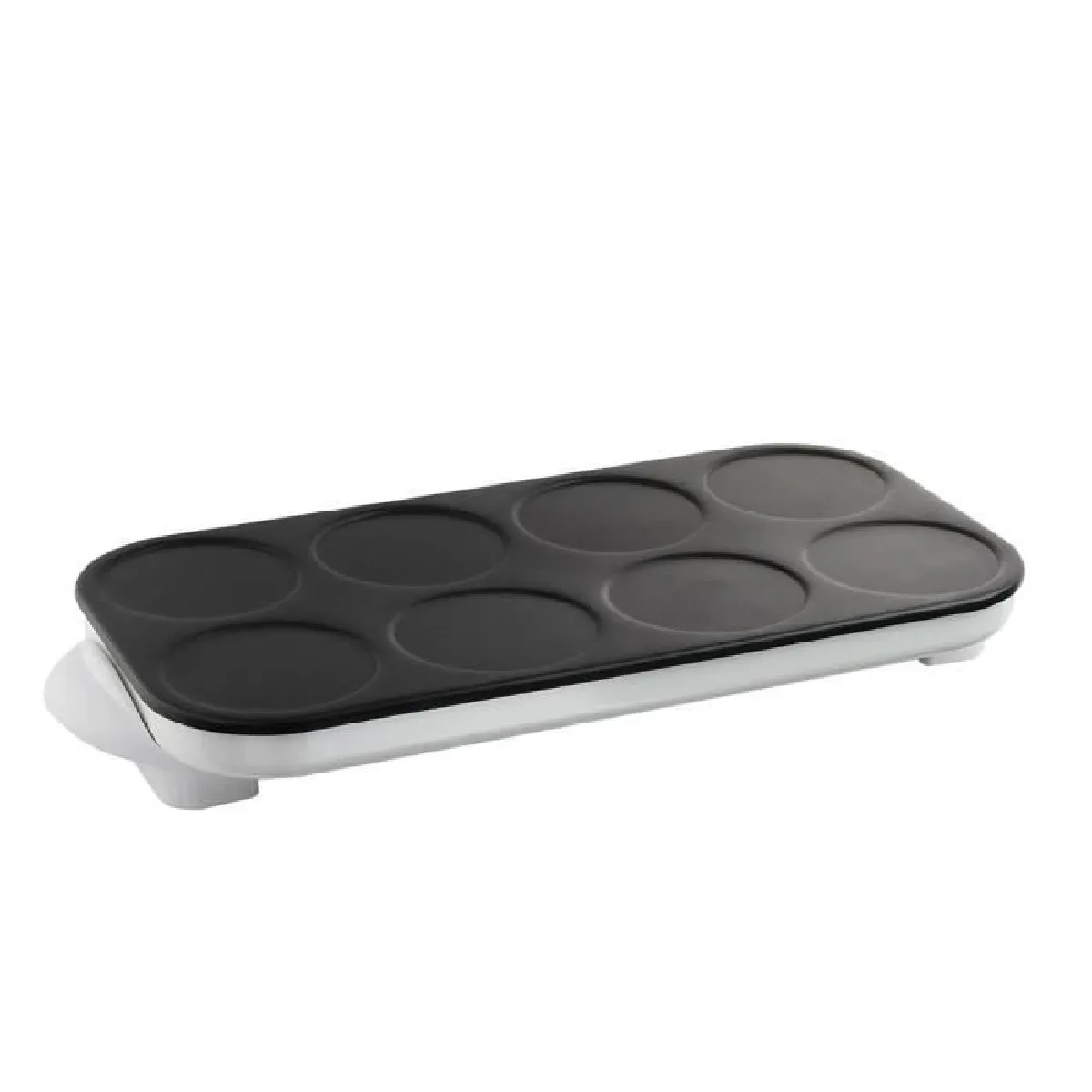 LIVOO Crêpière INOX 8 Crêpes Mini 1500 W - Blanche