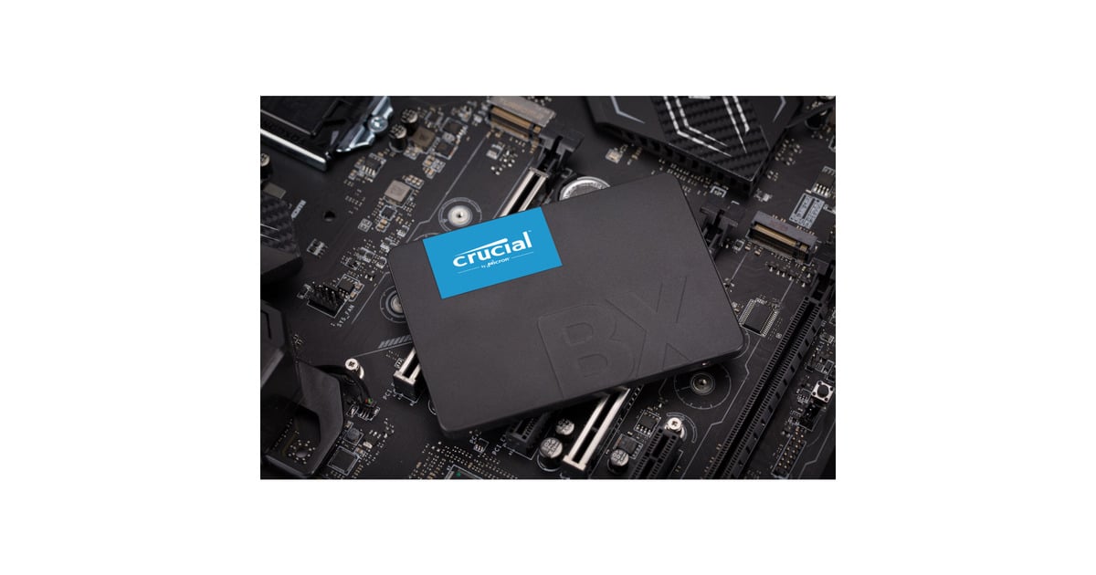 CrucialBX500 1 TB SSD  (Zwart, CT1000BX500SSD1, SATA/600)
