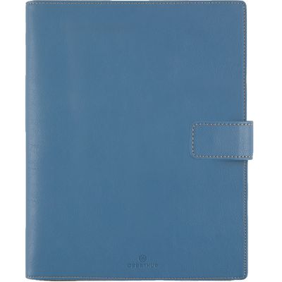 Organiseur Milano - 19 x 23 cm - bleu denim - Oberthur