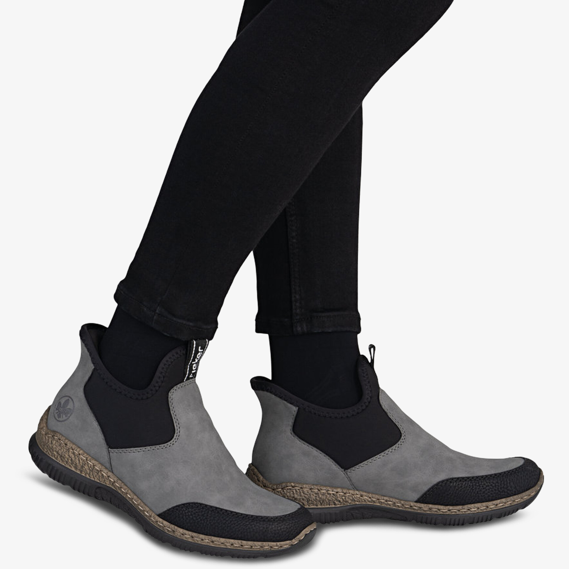Rieker Damen Slipper Grau - Bequem & Stilvoll | Jetzt bei reno.de