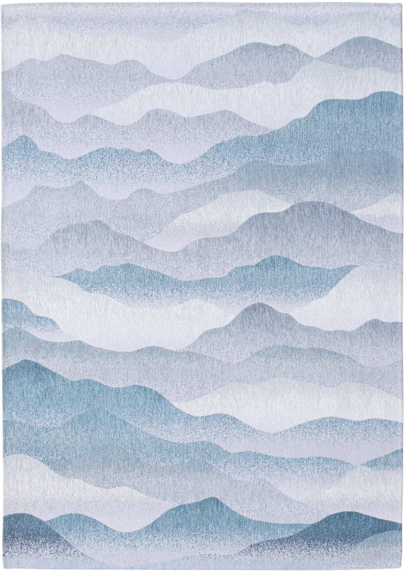 Ecorugs vloerkleed Himalaya blauw 100x140 cm
