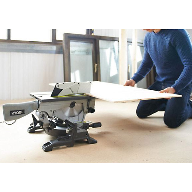 Scie combinée table et onglet Ryobi RTMS1800 1800W