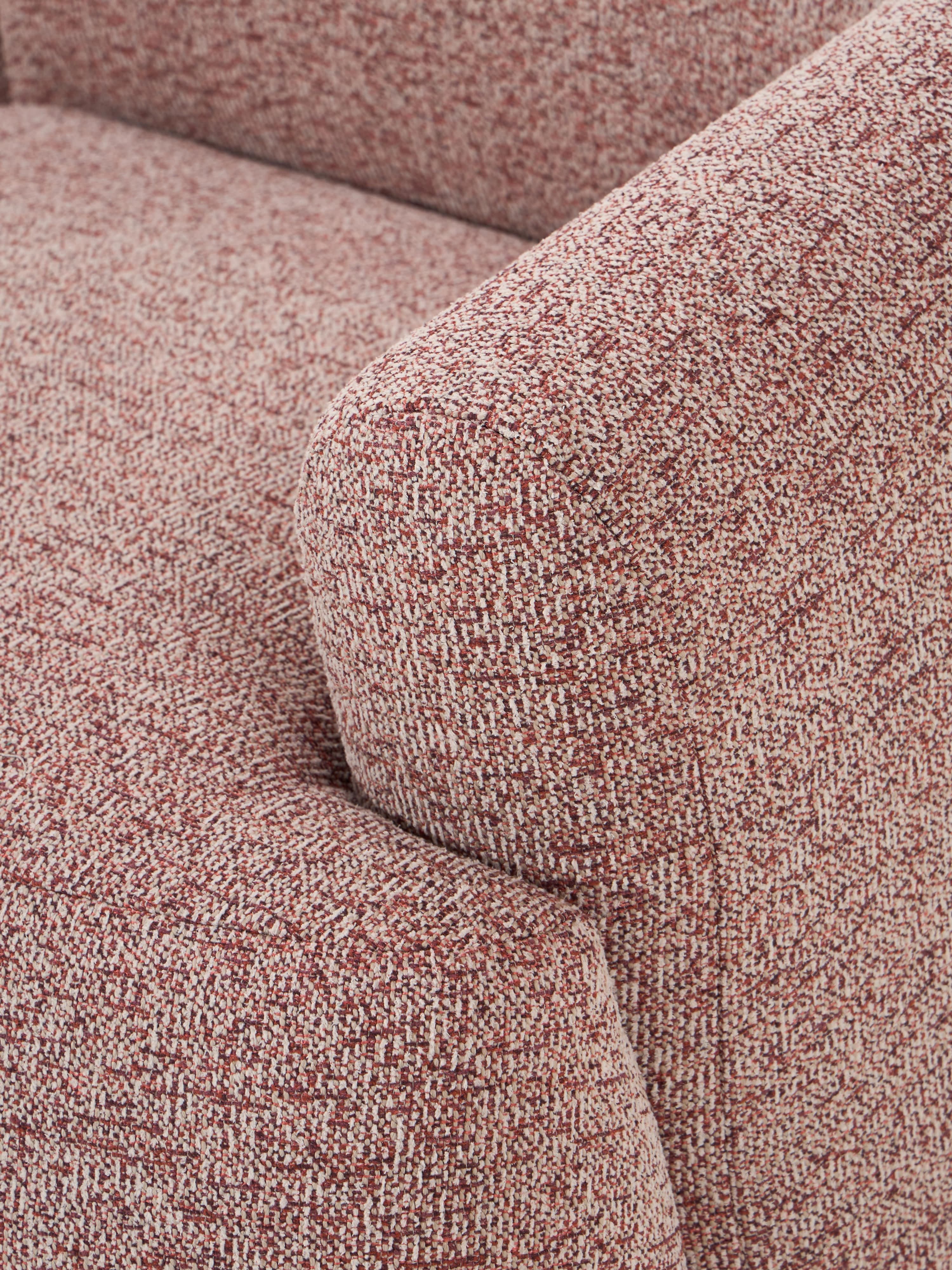 Modulaire bouclé hoekbank Sofia (4-zits)