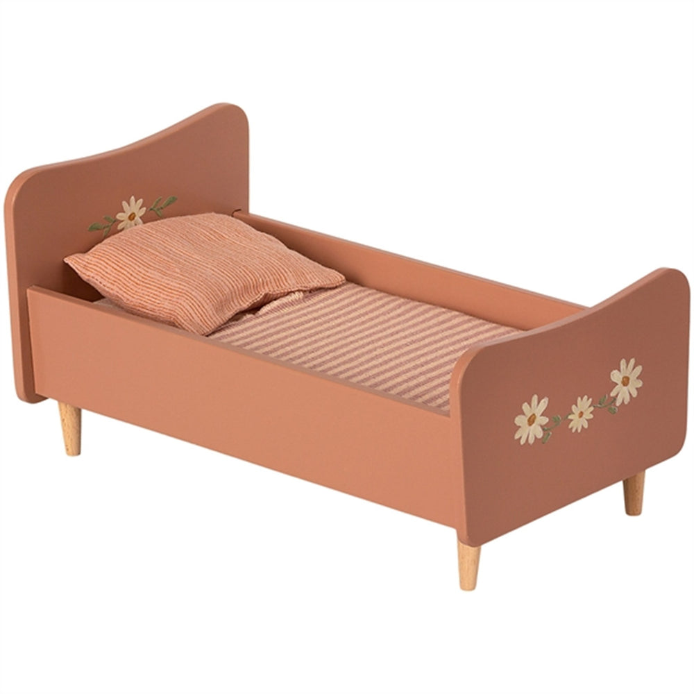 Træ Seng Mini Rose - Maileg → Luksusbaby.dk