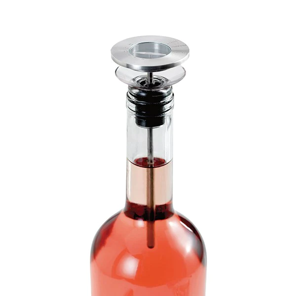 Bouchon stoppeur thermomètre avec bec verseur Adhoc