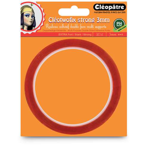 Cléopâtre Cléotwofix doppelseitiges Klebeband extra stark
