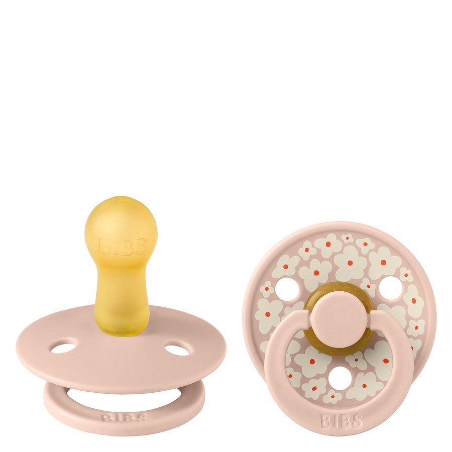 BIBS Pacifier Colour Latex Studio Collection Jasmine Blush Mix Size 2