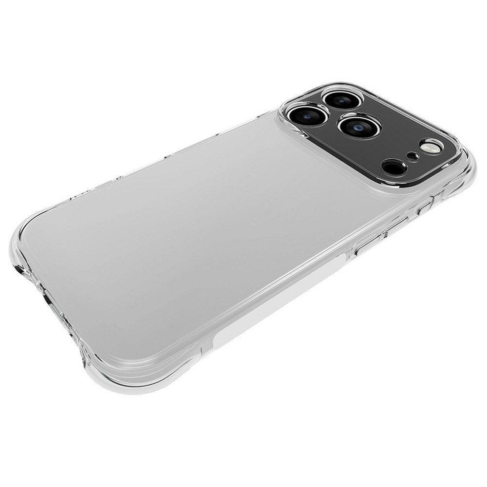 iPhone 17 Pro Gummi Hülle Case Slim Design mit Air Cushion Fallschutz - Transparent