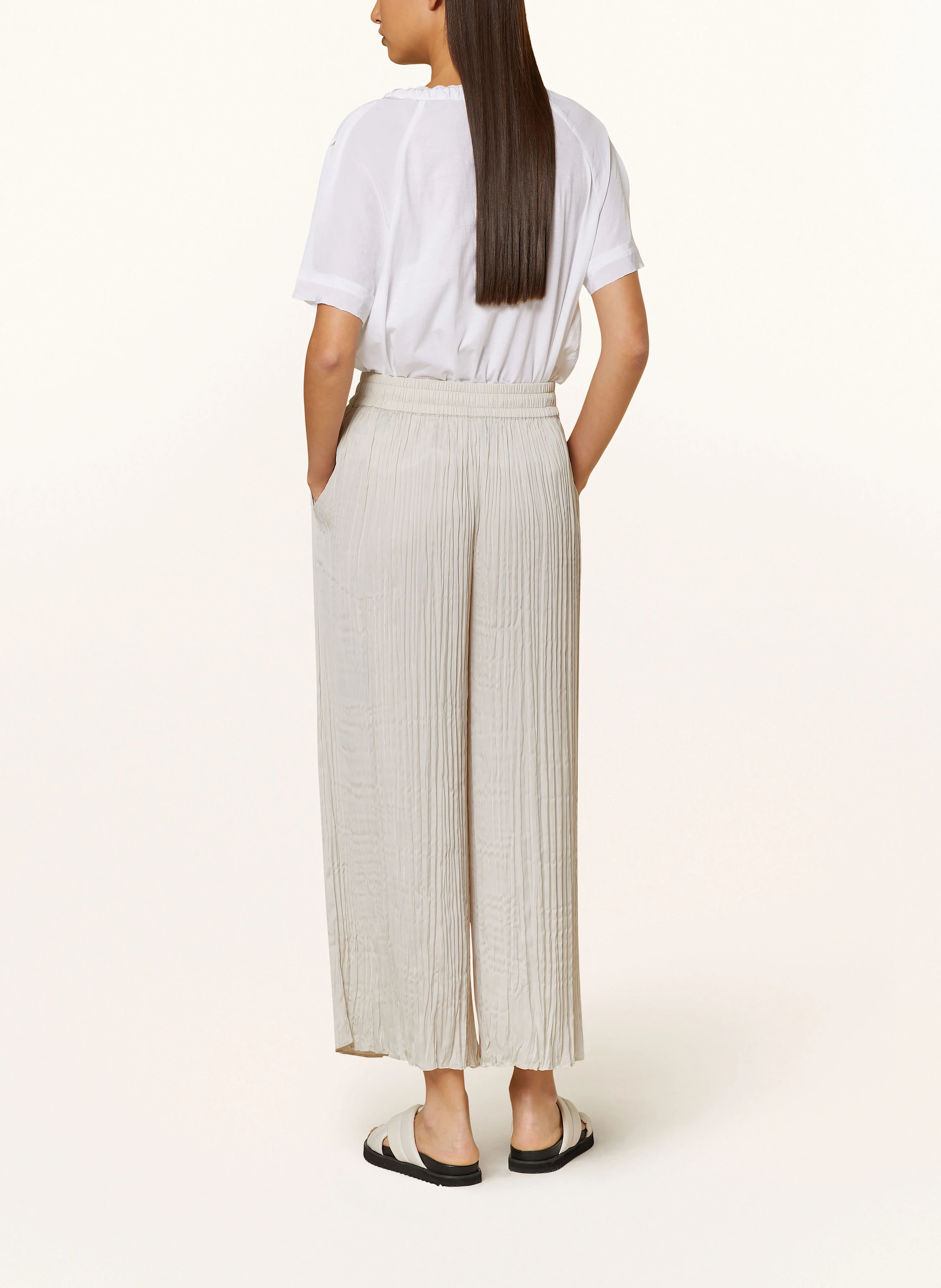 MARC CAIN Culotte WOLIN mit Plissees