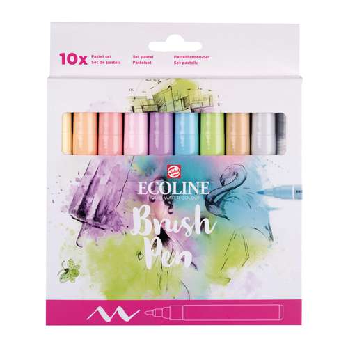 Talens ECOLINE® Brush Pen Marker 10er-Sets