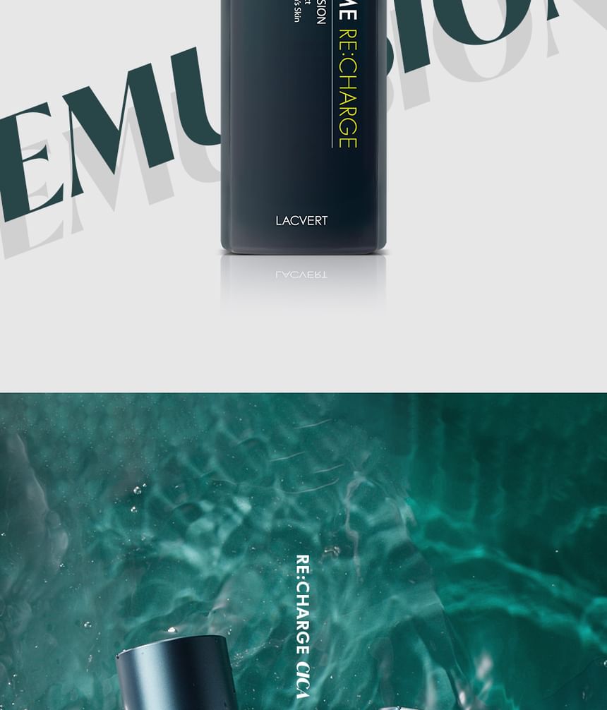 LACVERT - Homme Re:charge Cica-emulsie