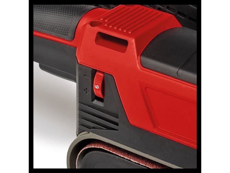 Einhell Bandschleifer TE-BS 850 E Einhell TE-BS 850 E Bandschleifer 400 RPM Grau, Rot 850 W