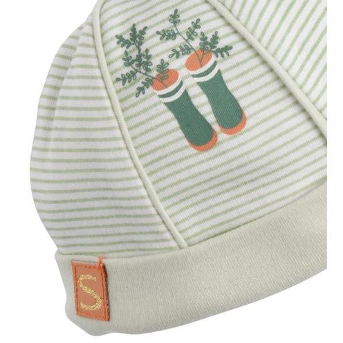 Bonnet et moufles Naissance verts BOTANICA - SAUTHON Baby déco